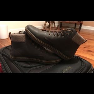 Brown Doc Marten Shoes